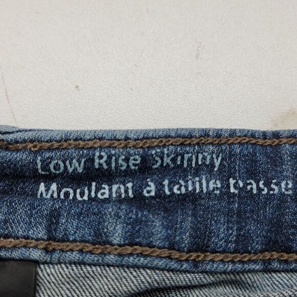 Mossimo Women's Skinny Jeans Size 10 Short Medium Wash Blue Denim 33x28 - Picture 5 of 10